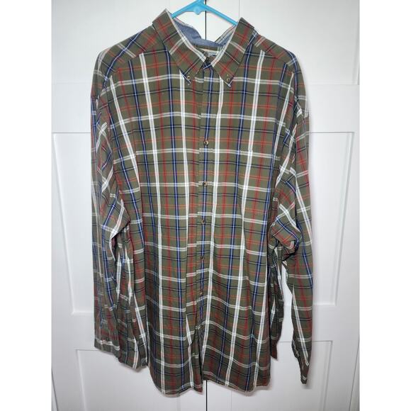Roundtree and Yorke Casuals Button Down Dress Shirt Mens 3XB - Picture 1 of 7